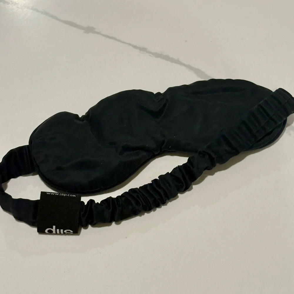 Slip Black Silk Eye Mask Pure Slipsilk Sleep Mask